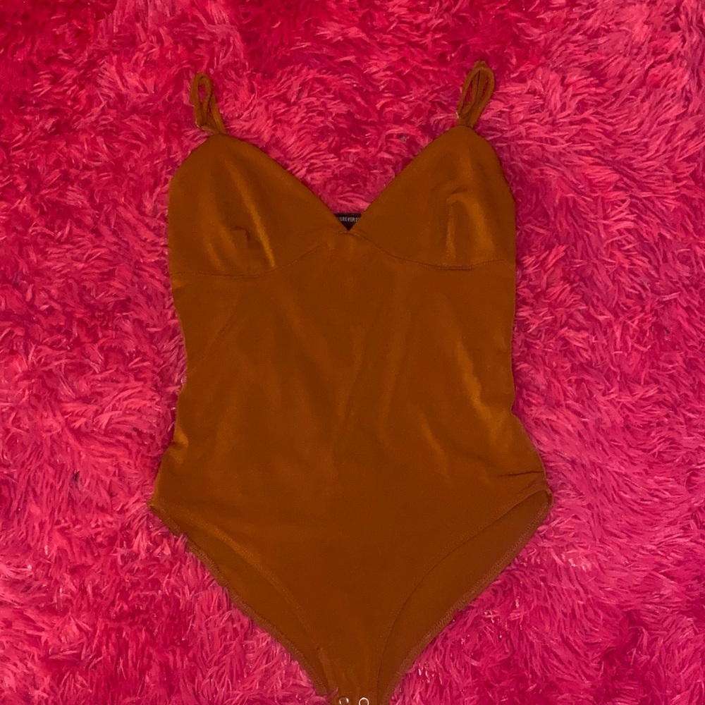 Forever 21 Rust Bodysuit